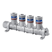 Système Multi-Link eSafe avec raccord de sécurité en acier CEJN, nombre de raccords de distribution : 4