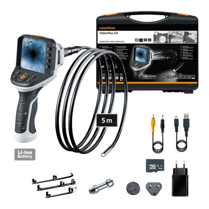 Système professionnel d'inspection vidéo Laserliner VideoFlex G4 XXL