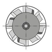 T-Nutenfr. D851AB HSSCo5 28,0x12,0mm FORMAT