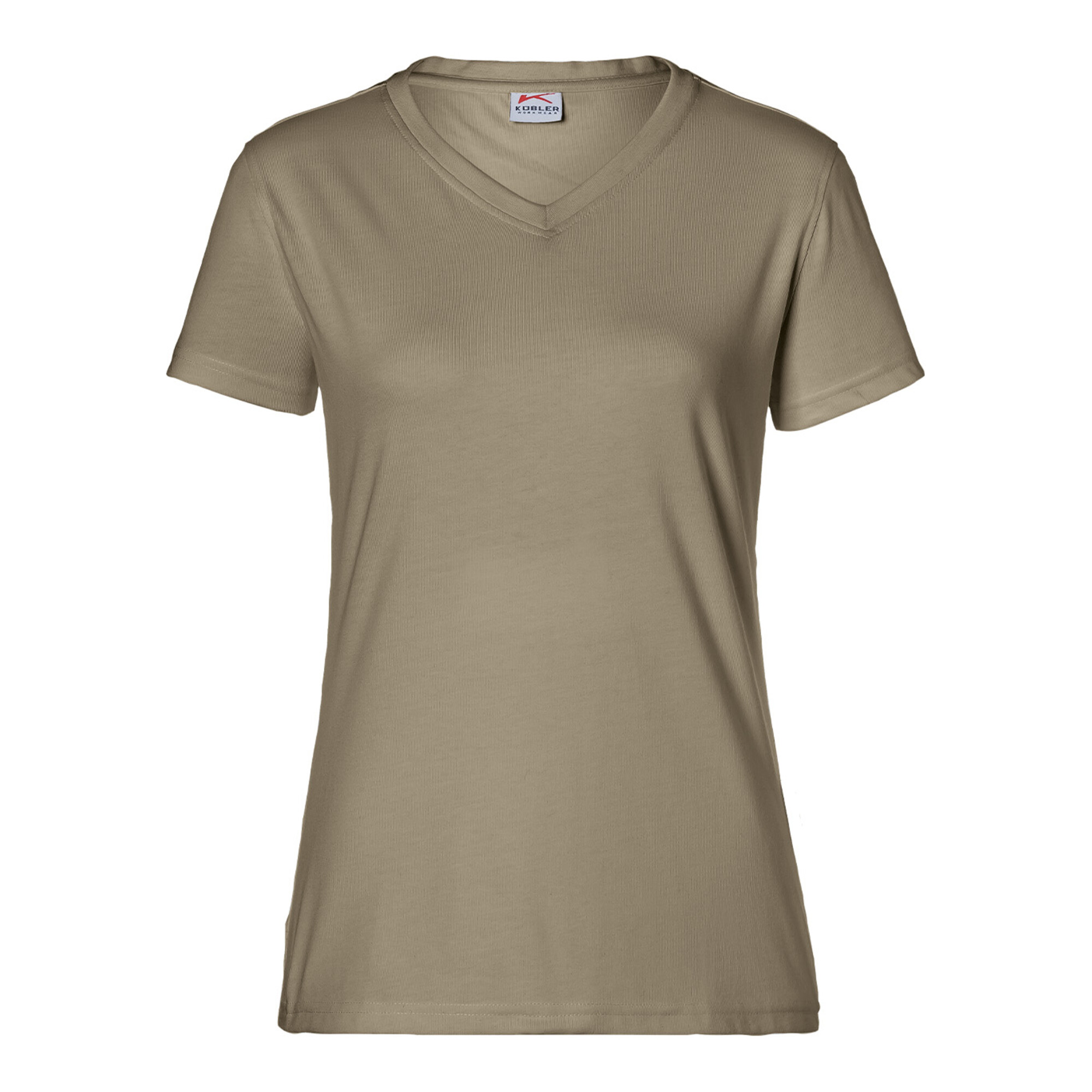 T-Shirt Damen SHIRTS sandbraun Form 5024 Größe XL ; Kübler Workwear