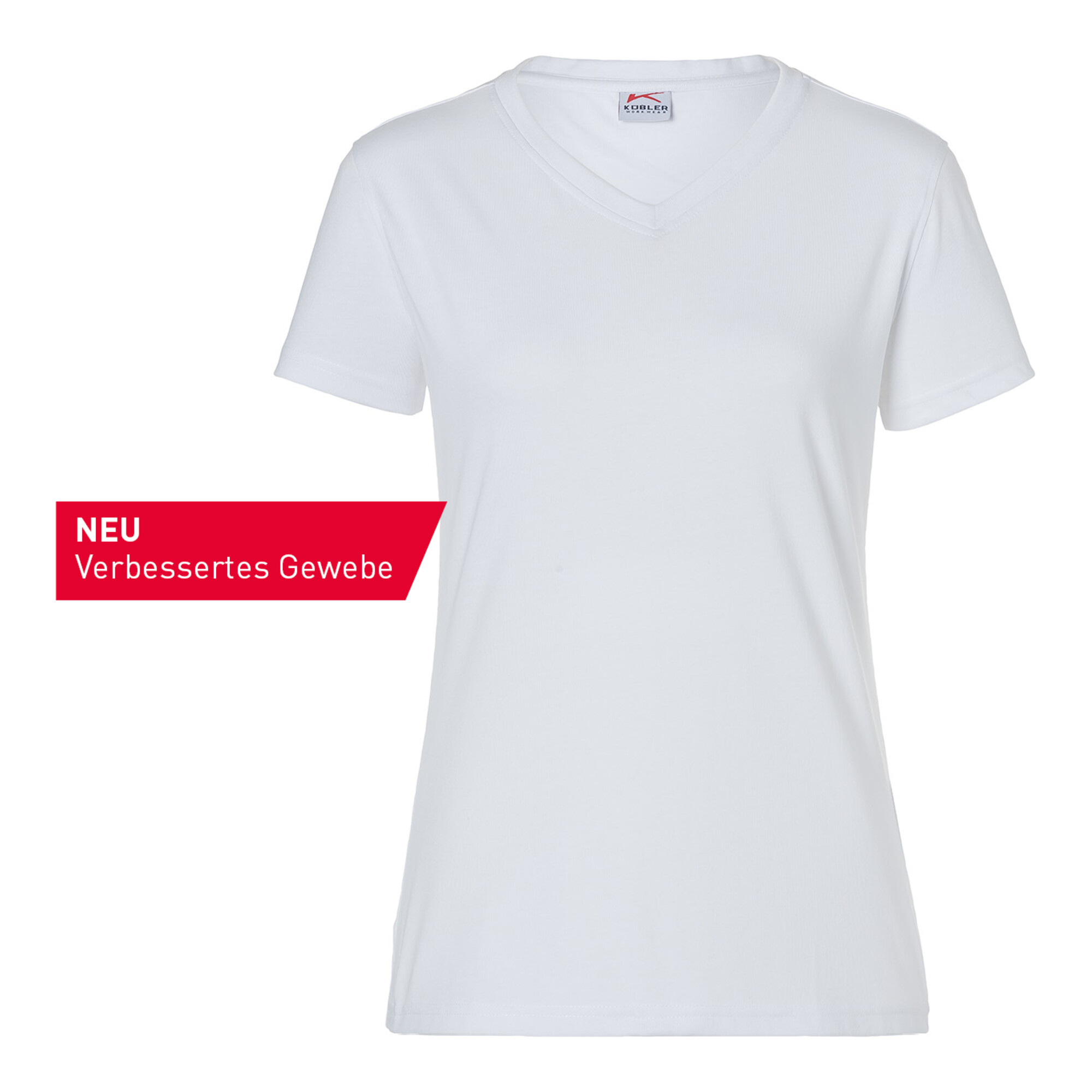 T-Shirt Damen SHIRTS weiß Form 5024 Größe XXL ; Kübler Workwear