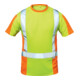 T-shirt de signalisation Utrecht taille L jaune/orange 75 % PES / 25 % CO FELDTM