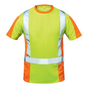 T-shirt de signalisation Utrecht taille XL jaune/orange 75 % PES / 25 % CO FELDT