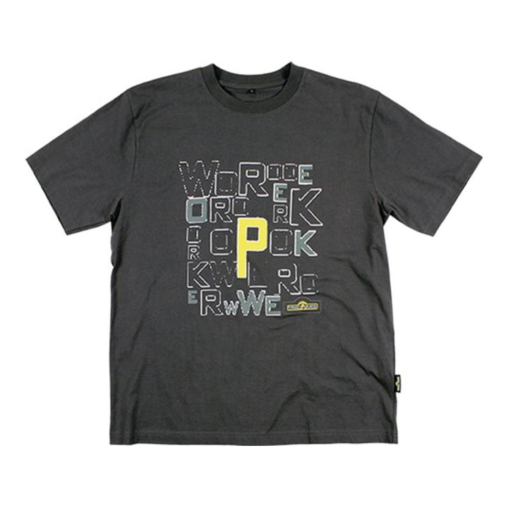 T-Shirt Graffity grau