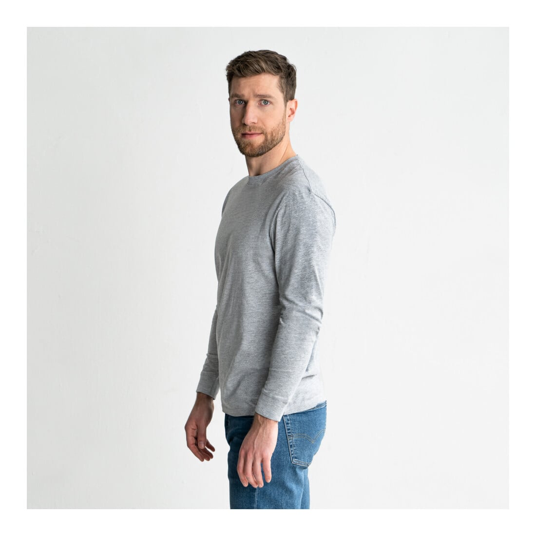 T-shirt manches longues STIER Logo Capsule organic cotton