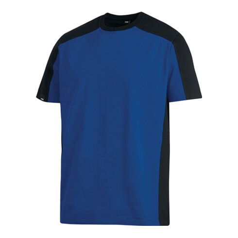 T-Shirt MARC royal/schwarz 100%Ringspinn-Baumwolle FHB schwarz