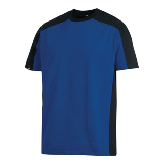 T-shirt MARC taille XXL royal/noir 100 % continus à filer-coton FHB noir