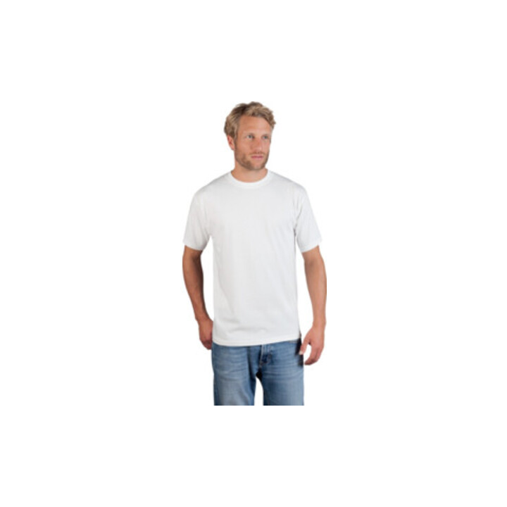 T-Shirt Men´s Premium taille XL blanc 100 % CO PROMODORO