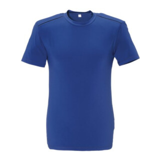 T-Shirt Planam DuraWork bleu corail/noir