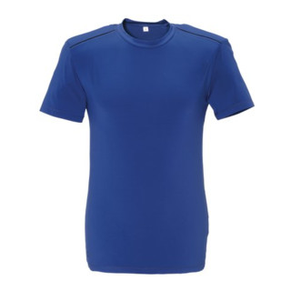 T-Shirt Planam DuraWork bleu corail/noir