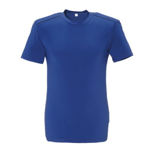 T-Shirt Planam DuraWork bleu corail/noir XXXL