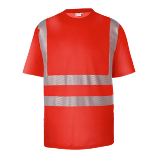 Kübler T-shirt REFLECTIQ PSA 2 rouge avertissement Forme 5043