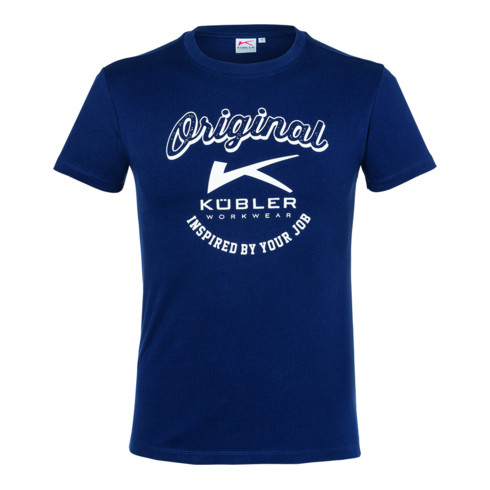 Kübler T-Shirt SHIRTS PRINT dunkelblau Form 5128