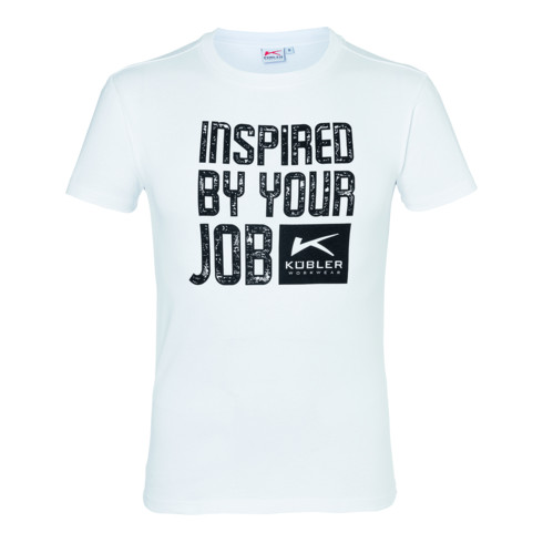 Kübler T-Shirt SHIRTS PRINT weiß Form 5127