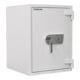 T05910 Coffre-fort ignifuge Diamant PO65 serrure à double panneton gris clair