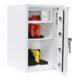 T05986 Feuerschutztresor Atlas Fire 65 serrure à double panneton blanc