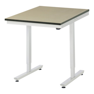RAU Table de travail adlatus 150 réglable en hauteur électrique plateau MDF
