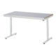 RAU Table de travail adlatus 150 réglable en hauteur électriquement Plateau de travail avec revêtement en tôle d'acier 750 mm x 800 mm-1