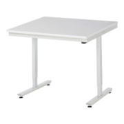 RAU Table de travail adlatus 150 réglable en hauteur électriquement Plateau de travail EGB avec revêtement en résine de mélamine (conducteur de volume)
