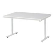 Table de travail adlatus RAU 150 réglable en hauteur électriquement Plateau de travail EGB avec revêtement en résine de mélamine (conducteur de volume) 1500 mm x 1000 mm