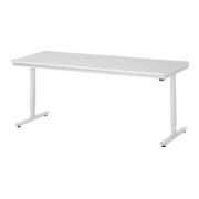 Table de travail adlatus RAU 150 réglable en hauteur électriquement Plateau de travail EGB avec revêtement en résine de mélamine (conducteur de volume) 2000 mm x 800 mm