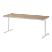 RAU Table de travail adlatus 150 réglage électrique de la hauteur Plateau en hêtre massif réglage électrique de la hauteur