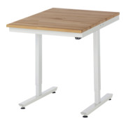 RAU Table de travail adlatus 150 réglage électrique de la hauteur Plateau en hêtre massif réglage électrique de la hauteur