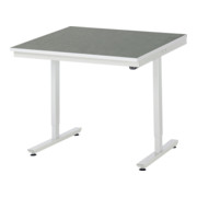 RAU Table de travail adlatus 150 réglable en hauteur électriquement Plateau linoléum/universel-1