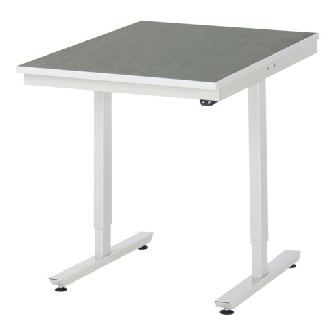 RAU Table de travail adlatus 150 réglable en hauteur électriquement Plateau linoléum/universel