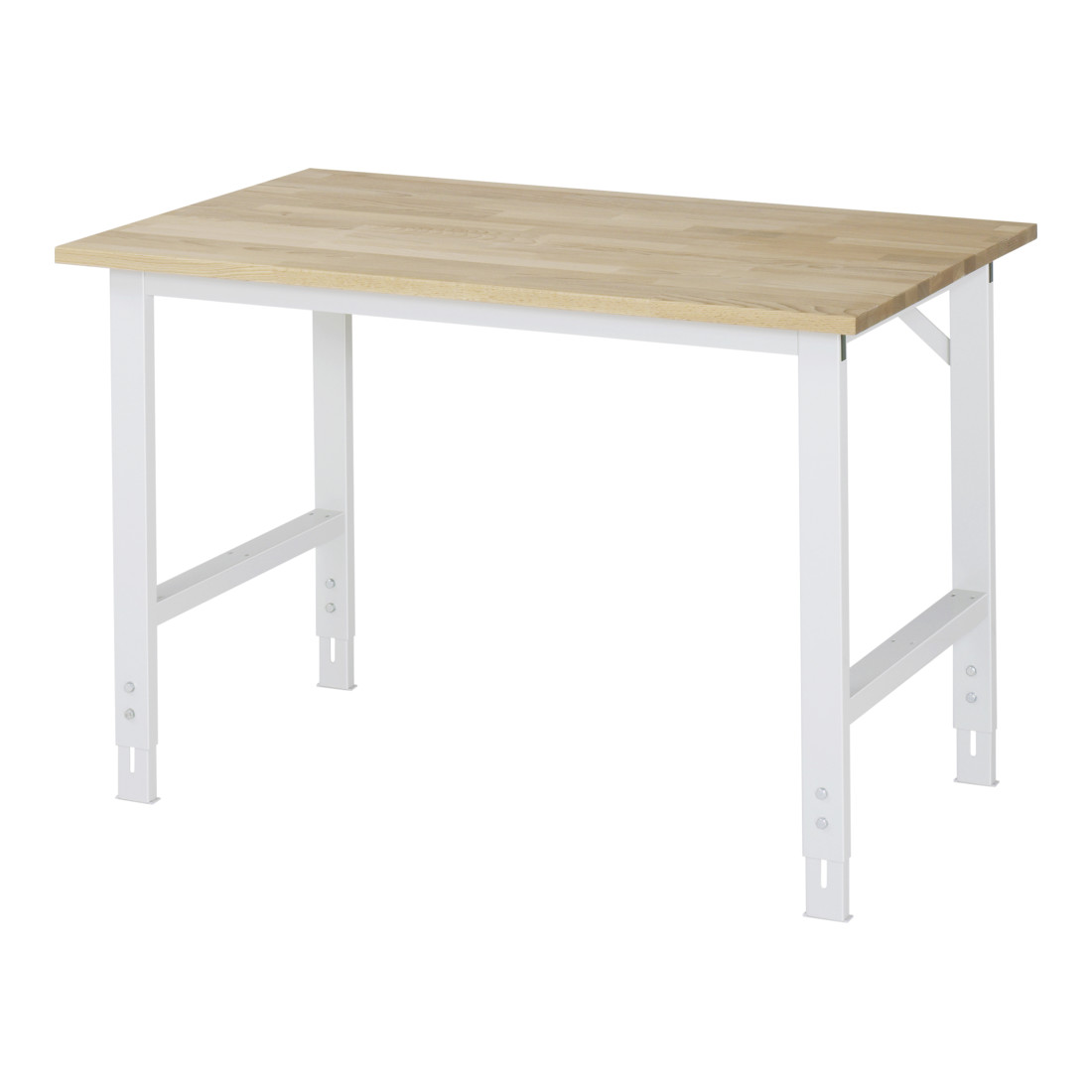 Table de travail MDF Rau LxPxH 1250x800x760-1080mm