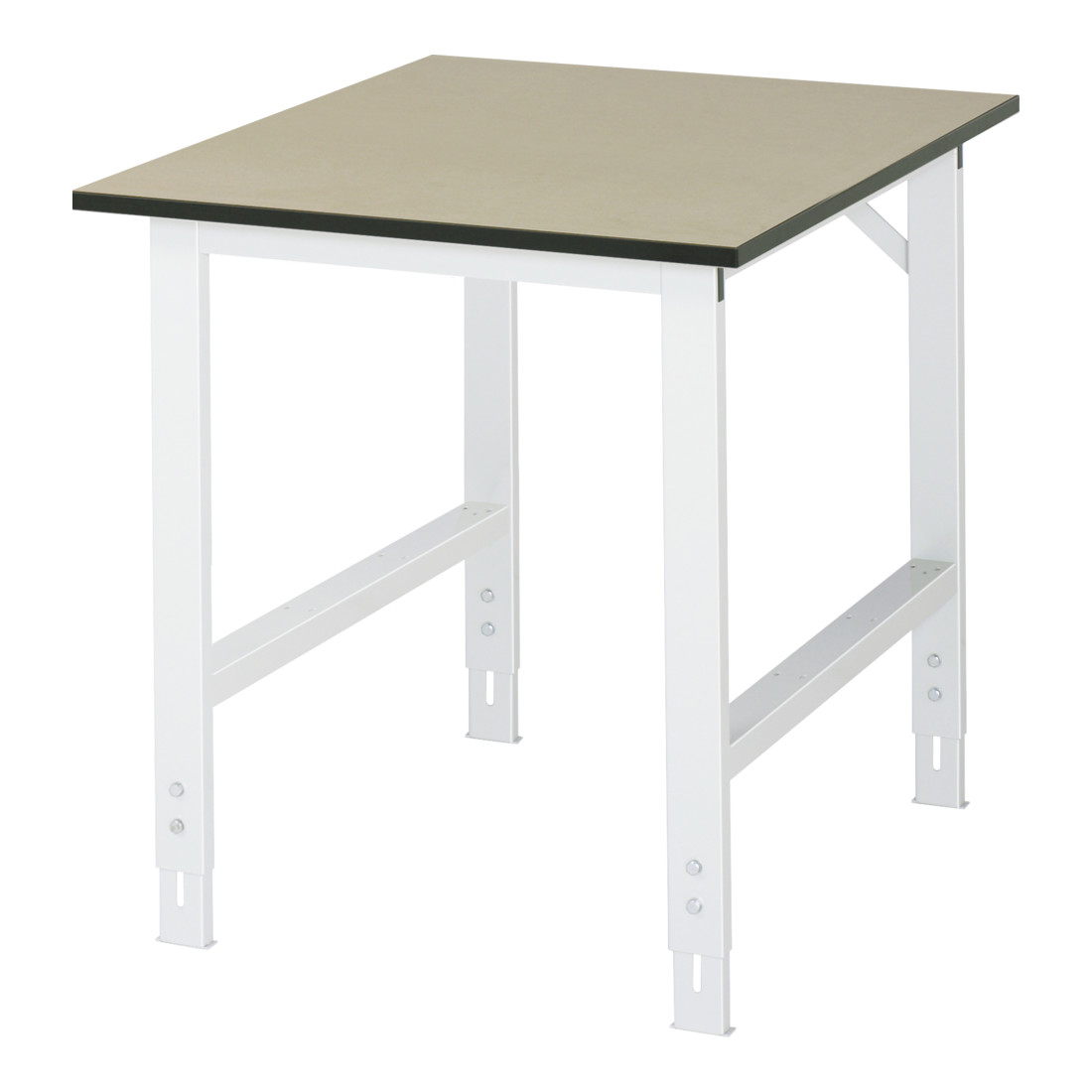 Table de travail MDF Rau LxPxH 750x1000x760-1080mm