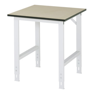 Table de travail Rau série Tom avec plan de travail en MDF