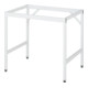 Table de travail Rau série Jessy, plateau avec revêtement en tôle d'acier-4