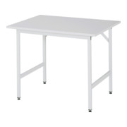 Table de travail Rau Jerry, plan de travail avec revêtement en résine de mélamine