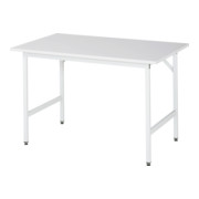 Table de travail Rau Jerry, plan de travail avec revêtement en résine de mélamine
