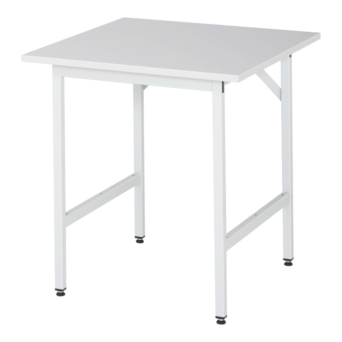 Table de travail Rau Jerry, plan de travail avec revêtement en résine de mélamine