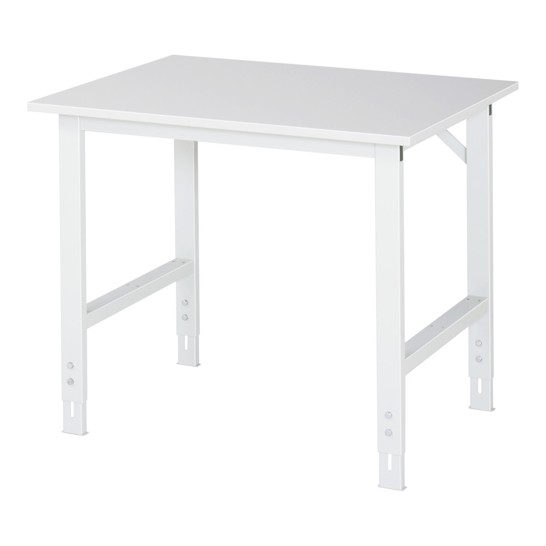 Table de travail Rau Tom LxPxH 1000x800x760x760-1080mm