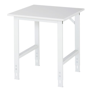 Table de travail Tom Rau, plan de travail avec revêtement en résine de mélamine