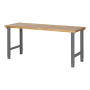Table de travail réglable en hauteur STIER Premium, lxPxH 2 000x700x790-1 140 mm