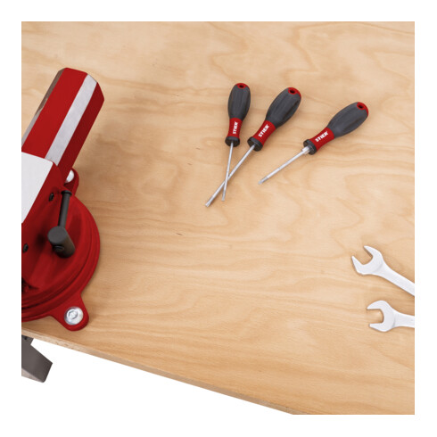 Table de travail réglable en hauteur STIER Premium, lxPxH 2 000x700x790-1 140 mm