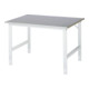 Table de travail Rau Tom, hauteur réglable manuellement en continu de 760 à 1080 mm, plateau en tôle d'acier-1