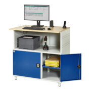 Table d'ordinateur Rau sans boîtier d'écran fixe LxPxH 1100x800x1100mm-3