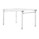 Table rabattable STIER, gris clair 720 mm-1