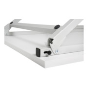 STIER Table pliante gris clair 720 mm-2