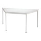 Table trapèze gris clair-1