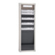 Tableau à fiches H750xl260xP75 mm 1 rangée avec 10 compartiments-4