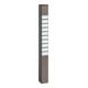 Tableau à fiches H750xl80xP75 mm index avec 10 compartiments-2