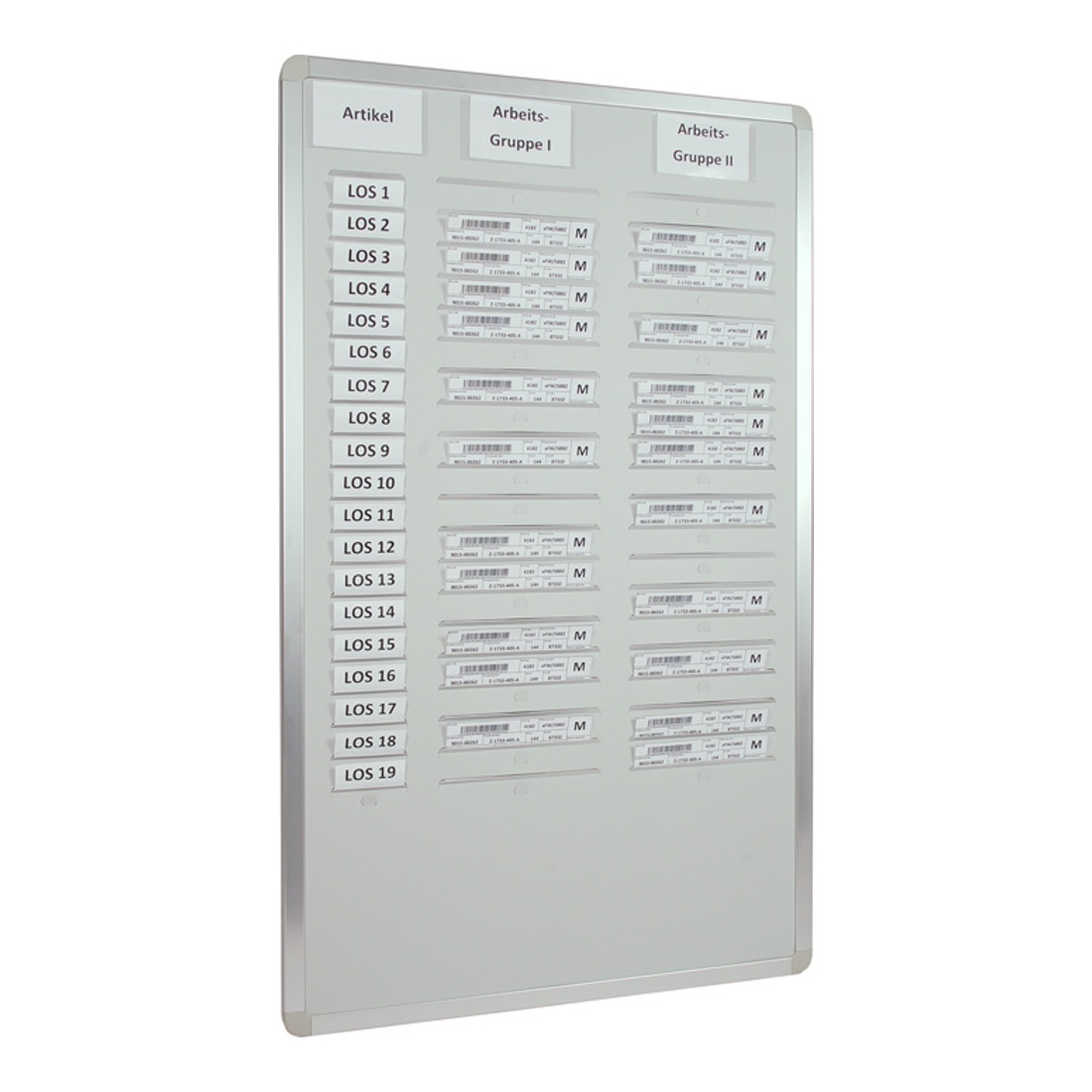 Tableau à insertion Eichner Orga-Easy pour bons de commande DIN A 5