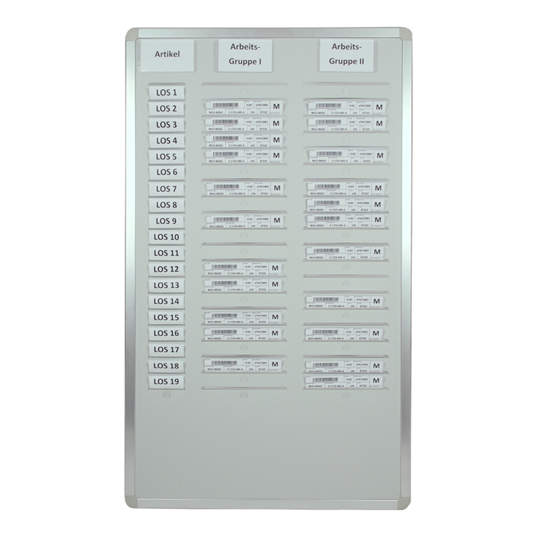 Tableau à insertion Eichner Orga-Easy pour bons de commande DIN A 5