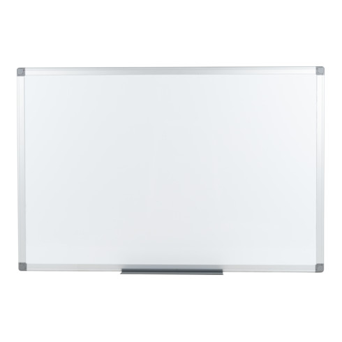 Tableau blanc magnétique STIER avec cadre en aluminium
